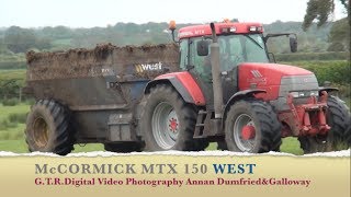 McCormick MTX 150 West Spreader gtritchie5 [upl. by Nohsal]