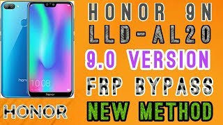 Huawei Honor 9N Frp Bypass 90 [upl. by Zina579]