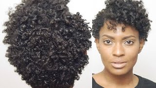 How To Finger Coil short Natural Hairstyles  ONDIA J [upl. by Araht]