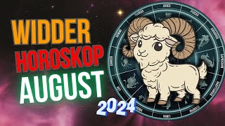 Widder Horoskop für August 2024 Zeit der großen Chance [upl. by Columbine810]