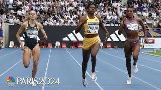 Marileidy Paulino storms past competition to claim Paris 400m  NBC Sports [upl. by Walsh]