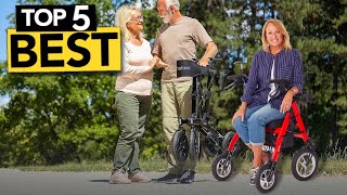 TOP 5 Best Rollator Walker  2024 Buyers Guide [upl. by Nnaear766]