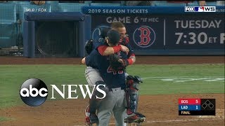 Red Sox win 4th World Series in 15 seasons [upl. by Fernandez]