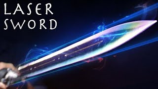 How To Make a LASER SWORD  Powerful Burning Laser Lightsaber INSANE RESULTS [upl. by Ardelis]