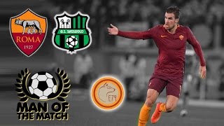 Roma VS Sassuolo  Kevin Strootman  Man of the match [upl. by Ainod337]