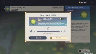 How To Get And Use The OmniUbiquity Net  Genshin Impact [upl. by Hpejsoj679]