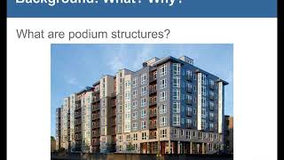 Design of WoodOverConcrete Podium Structures [upl. by Wesle]