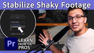 How to Stabilize Shaky Footage and Enhance Video Quality  Premiere Pro Tutorial w Kyler Holland [upl. by Sorilda]