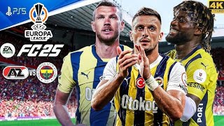 FC 25  AZ Alkmaar vs Fenerbahçe  Europa League 2024 Full Match  Džeko SaintMaximin  PS5™ 4K60 [upl. by Shakespeare]