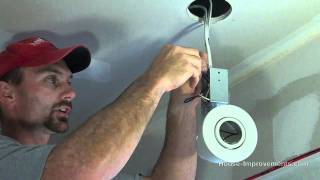 How To Install A Pot Light And Switch [upl. by Yearwood]