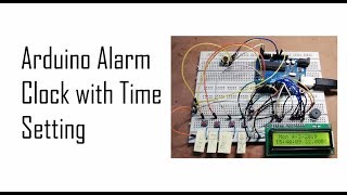 Arduino Alarm Clock with Temperature Indication [upl. by Tiossem]