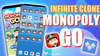 Infinite clone monopoly go  Free App Cloner For Androidclone appparallel spacedual app [upl. by Notnerb]