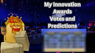 My Votes and Predictions for the 2024 Bloxy Awards [upl. by Ramsa508]