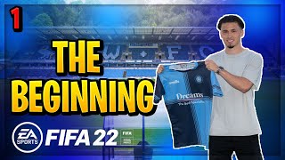 FIFA 22 Connor Parsons Player Career Mode EP1  THE BEGINNING [upl. by Desdemona]