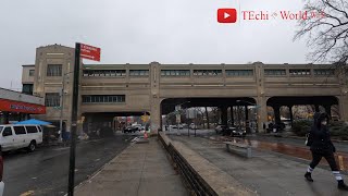 Bronx Walk NYC  Exploring Pelham Parkway Neighborhood February 2022 [upl. by Annaeerb]