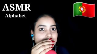 ASMR  Speaking quotPortuguese Alphabet pronunciationquot [upl. by Cheffetz]