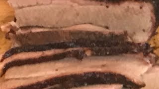 OLD SCHOOL BBQ SMOKED BEEF BRISKET AND OLD SCHOOL PORK ENDS [upl. by Kung225]