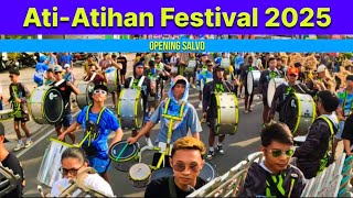 ATIATIHAN FESTIVAL 2025  OPENING SALVO  KALIBO AKLAN PHILIPPINES 🇵🇭 [upl. by Atsyrc]