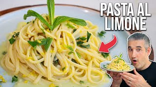 How to Make PASTA al LIMONE Like an Italian Lemon Pasta Recipe [upl. by Dami]