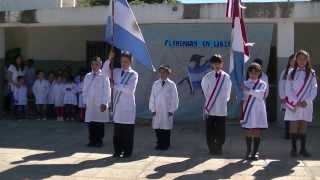 Abanderados Escuela ciudad de Malvinas [upl. by Cirdahc]