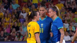 Australia vs Brazil  1st Half Highlights  AUSvBRA Matildas [upl. by Tattan209]