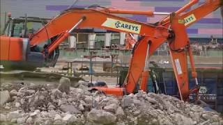 Ford Dagenham stamping and body plant Demolition part 15 [upl. by Aikehs]