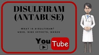 💊What is DISULFIRAM Side effects doses warnings and uses of disulfiram 500 mg Antabuse💊 [upl. by Rramo]