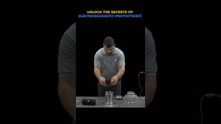 Electromagnetic Protection physics faradaycage science experiment electrostatics education [upl. by Akiehsal]