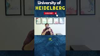 How to Apply to Heidelberg University 2024Admission Requirements  Fees for International Students [upl. by Suollecram]