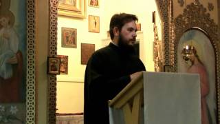 Hieromonk Vasilije Speech on quotMonasticismquot Part 3 St Sophia Ukrainian Orthodox Church Waterloo [upl. by Snebur]