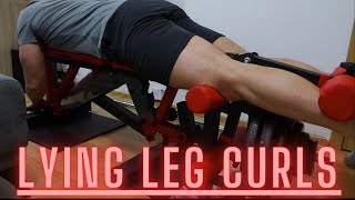 How To Do Lying Leg Curls For Hypertrophy [upl. by Leon]