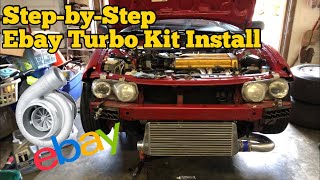 Turbo Install Guide  Honda Acura B18 B20 D16 D15 Etc [upl. by Trumann]