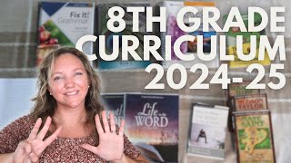 8TH GRADE CURRICULUM CHOICES  HOMESCHOOL CURRICULUM WEEK 2024 [upl. by Snehpets]