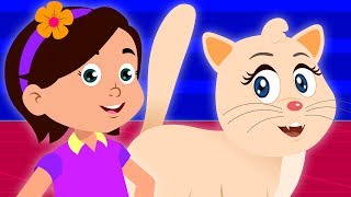 Meow Meow Billi Karti  म्याऊँ म्याऊँ  Hindi Poems For Kids  Hindi Balgeet  Rhymes in Hindi [upl. by Streeto777]