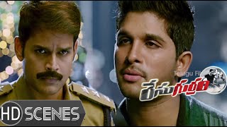 Race Gurram Movie Scenes  Shaam warns Allu Arjun  Shruti Hassan  Brahmanandam [upl. by Tannenbaum]