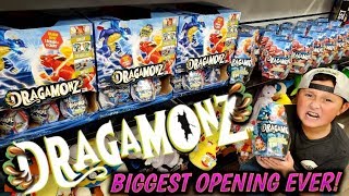 OUR BIGGEST DRAGAMONZ OPENING EVER NEW LEGENDARY amp RARE MYTHICS PULLED FROM MYSTERY EGGS REVISITED [upl. by Ragucci]