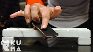 Fingerboarding in a Fancy Restaurant  Lazy Susan Skatepark [upl. by Crista]