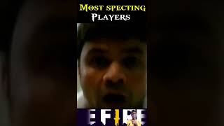 MOST SPECTING PLAYER 🧐❓freefire most specting player Ag305 viralshorts facts [upl. by Meuser]