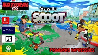 NOVO JOGO DE PATINETE  Crayola Scoot [upl. by Dorry]