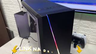 Gabinete Aerocool Cylon Mid Tower Rgb Preto  Unboxing e Impressões [upl. by Serilda993]