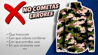 CAMISA CAMUFLADAMILITAR ➤ Como combinar y usar para hombre [upl. by Mitch]