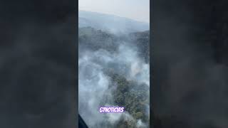 EQUIPES TRABALHANDO COM EQUIPES AÉREAS NA SERRA DA CANTAREIRA CAIERAS E MAIRIPORÃ [upl. by Newby]