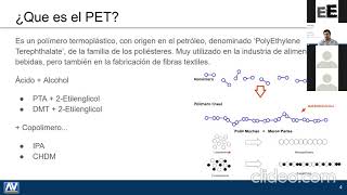 INGENIERIA DE PROCESOS APLICADA A ENVASES DE PET [upl. by Rickard]