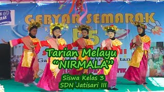 TARIAN MELAYU  TARI NIRMALA  SDN Jatisari III [upl. by Tartan]