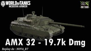 WoT Modern Armor  Replays Abonnés 10  Amx 32  197k Dmg [upl. by Leventis]