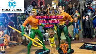 New DC Multiverse Aquaman  Reveiw and Digital figure reveal [upl. by Dillon625]