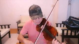 Tennessee Waltz 1959  Connie Francis  Violin Cover by George Sriyanong [upl. by Elconin]