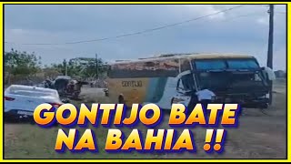 ACIDENTE COM ÔNIBUS DA GONTIJO NA BAHIA [upl. by Eniawed]