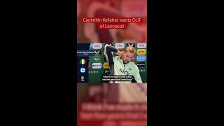 Caoimhin Kelleher is not a happy camper at Liverpool beINSPORTS football lfc shorts [upl. by Stew]