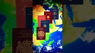 Top 5 Strongest Passports in the World facts passport short [upl. by Averil]